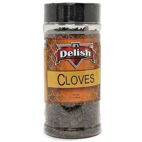 イッツデリッシュのプレミアムホールクローブ、ミディアムジャー It's Delish Premium Whole Cloves by Its Delish, Medium Jar