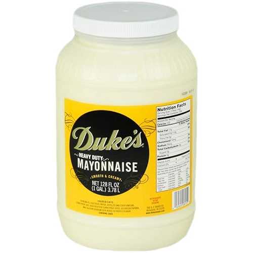 Duke's、ヘビーデューティマヨネーズ、1 ガロン Duke's, Heavy Duty Mayonnaise, 1 Gallon