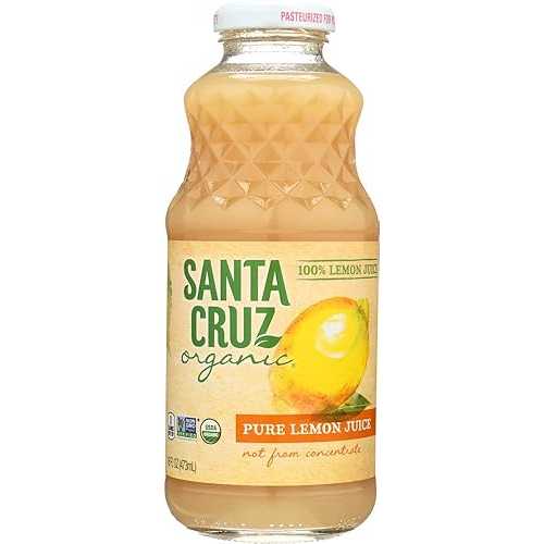 サンタクルーズ果汁レモン100％オルグ Santa Cruz Juice Lemon 100% Org