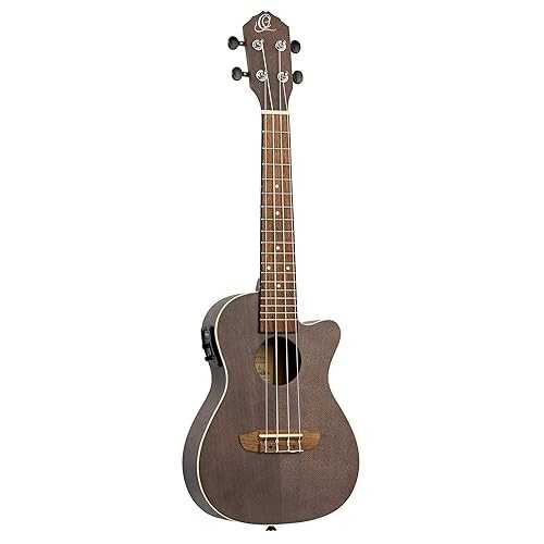 Ortega Guitars Earth Series Concert Acoustic/Electric Ukulele