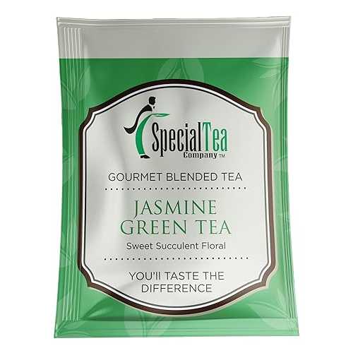 Special Tea Jasmine Green Tea Bags with Tag, 100 Count