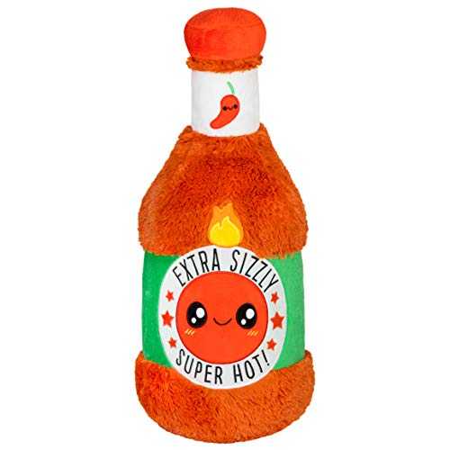 その他 Squishable - Hot Sauce - Comfort Food Collection - 20 in - Soft Toy Collectible Stuffed Animal