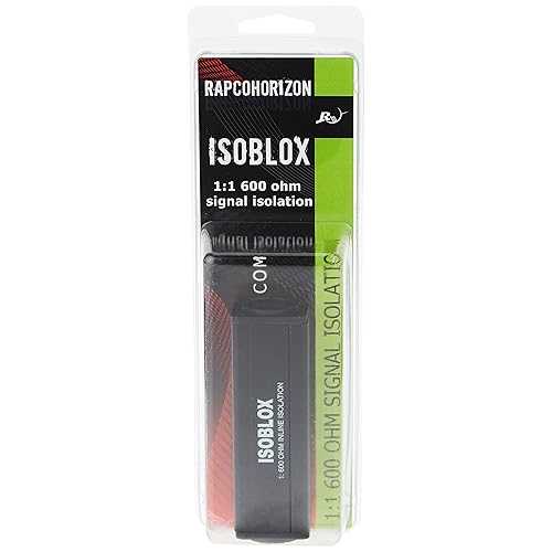 Rapco Horizo??n ISOBLOX トランス絶縁 1:1 BLOX デバイス Rapco Horizon ISOBLOX Transformer Isolation 1:1 BLOX Device