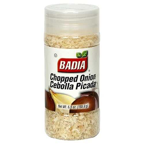 Badia オニオンみじん切り、5.5 オンス (6 個パック) Badia Onion Chopped, 5.5-Ounce (Pack of 6)