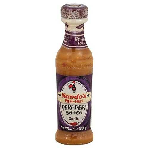 Nando's Peri Peri Sauce Garlic 4.70 Ounces (Case of 6)