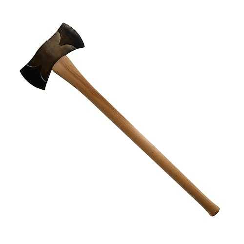 COUNCIL TOOL Classic Michigan Pattern Double Bit Axe - 3.5 lbs Splitting Axe with 36\