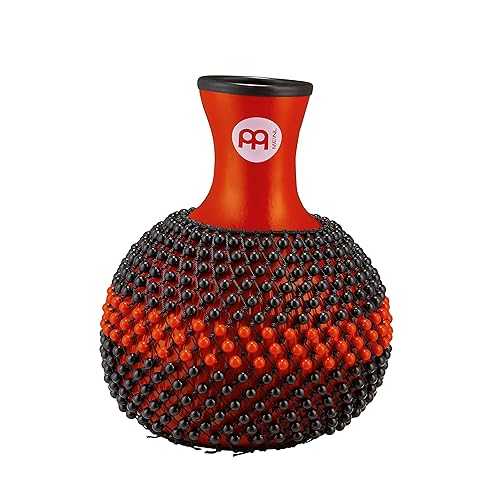 Meinl Percussion Meinl Shekere with Medium Fiberglass Body - NOT MADE IN CHINA - Red Finish, 2-YEAR WARRANTY (SH-R)
