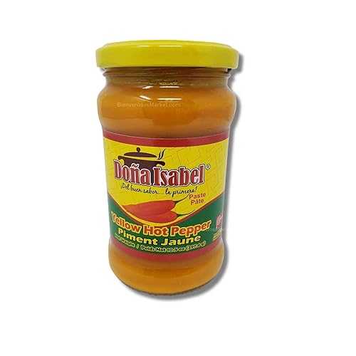 Do・・a Isabel Do?a Isabel Aji Amarillo Molido (Yellow Hot Pepper Paste) 10.5oz Single Bottle - Product of Peru