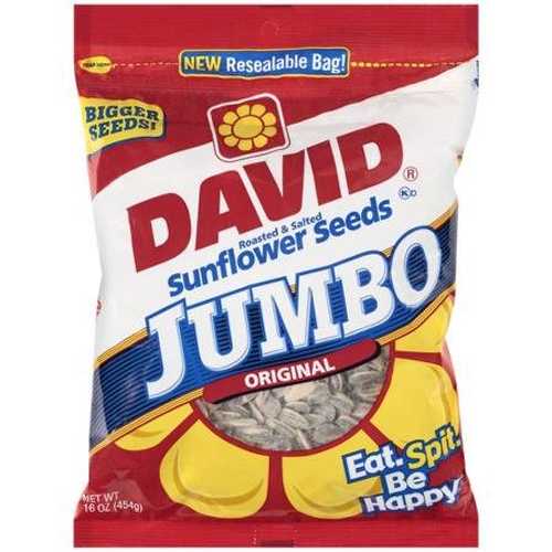 David 殻付きヒマワリの種 - ジャンボ、16 オンス (3 パック) David Sunflower Seed In Shell - Jumbo, 16 Ounce (3 Pack)