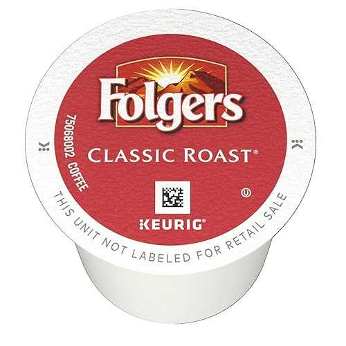 Folgers Classic Roast Medium Roast Coffee, 144 K Cups for Keurig Makers