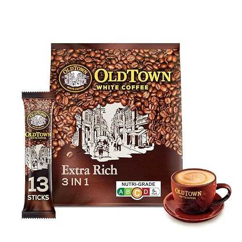 Old Town White Coffee Extra Rich (35g x 15 sticks) (6 Pack)