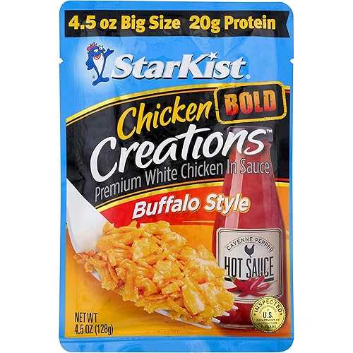 StarKist Chicken Creations Bold Buffalo Style, 4.5 Oz, Pack of 12