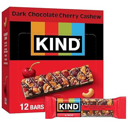 ??? ?, ?? ??? ?? ??, 1.4??, 60?? KIND Nut Bars, Dark Chocolate Cherry Cashew, 1.4 Ounce, 60 Count, Gluten Free, Low Glycemic Index, 4g Protein｜Glomarket