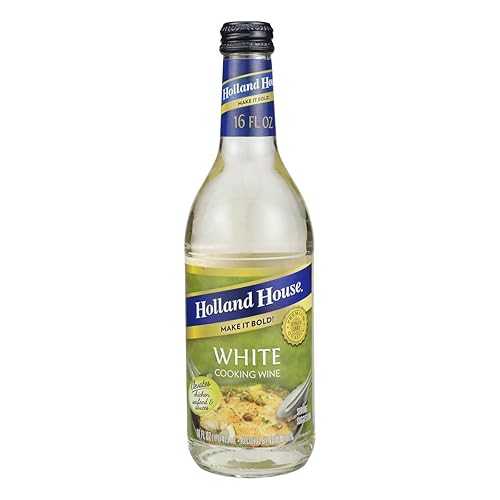 Holland House Cooking Wine White 16 Ounces (Case of 6)