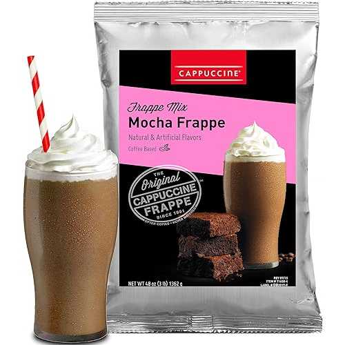 Cappuccine Mocha Frappe Mix, 3 Pound (Pack of 1)