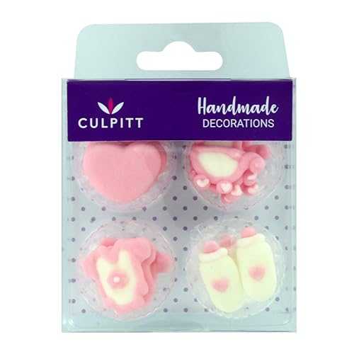 女の赤ちゃんのケーキデコレーション Culpitt Baby Girl Cake Decorations