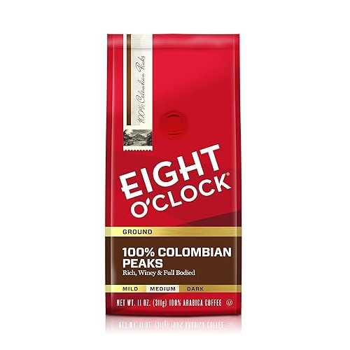 ?? ??? ?? ??, 100% ???? ??, 11?? Eight O'Clock Coffee Eight O'Clock Ground Coffee, 100% Colombian Peaks, 11 Ounce