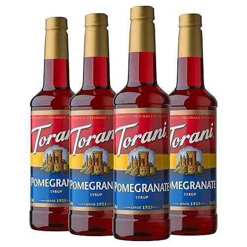 Torani Syrup, Pomegranate, 25.4 Ounces (Pack of 4)|Glomarket