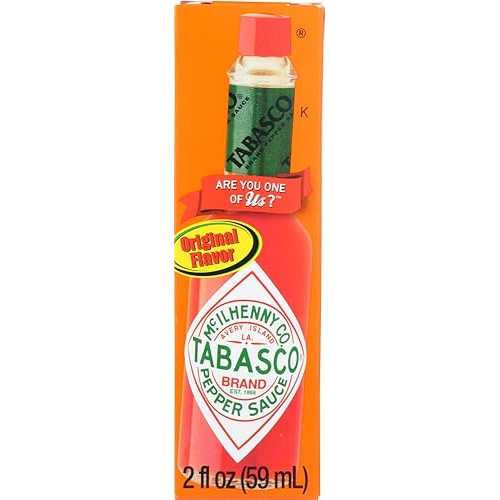 Tabasco Brand Pepper Sauce - 2 Ounce Bottle (6 Pack) - Total 12 Ounce