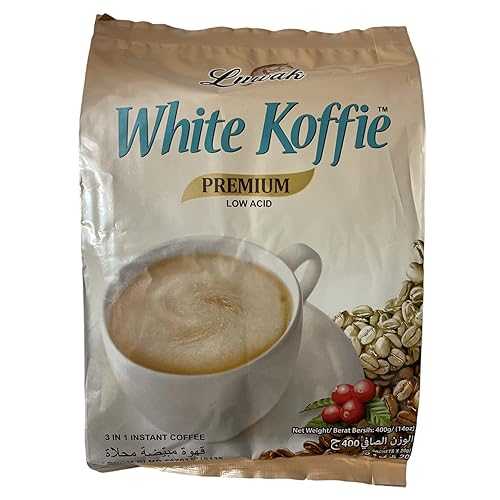 14オンス コピルアク ホワイト コフィー プレミアム (1パック) 14oz Kopi Luwak White Koffie Premium (Pack of 1)