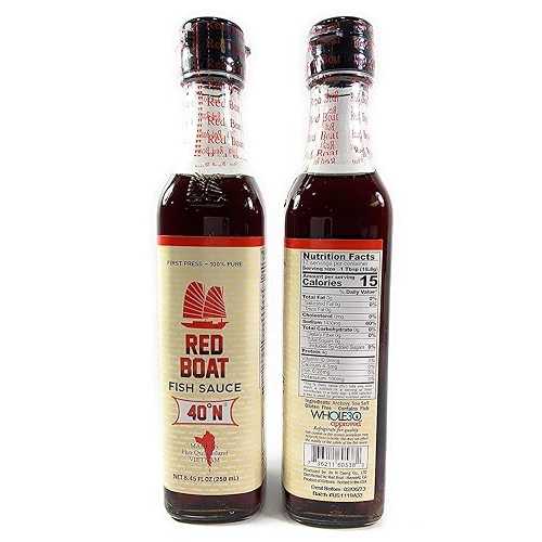 レッドボート魚醤 250ml (6本入) Red Boat Fish Sauce 250 ml (Pack of 6)