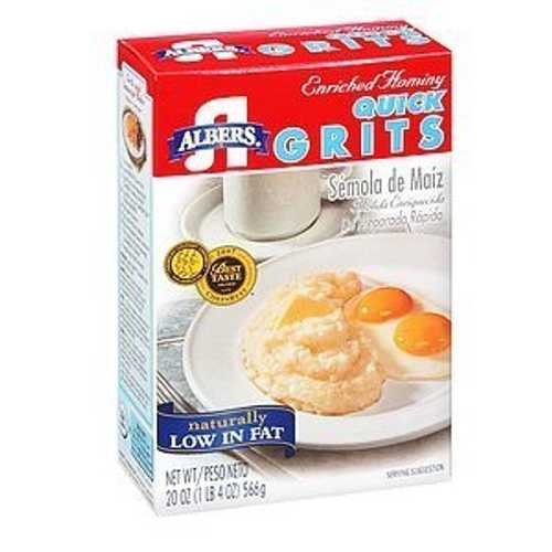 アルバース クイック グリッツ (4 パック) Albers, Enriched Hominy Quick Grits, 20 Ounce｜Glomarket