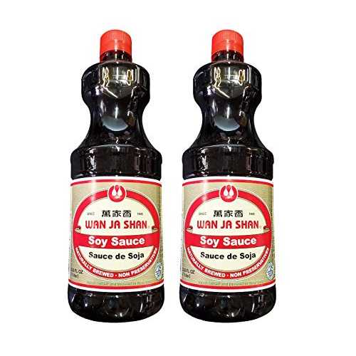 ワン・ジャ・シャン醤油 (2パック、合計67.6液量オンス) Wan Ja Shan Soy Sauce (2 Pack, Total of 67.6fl.oz) 11,059円