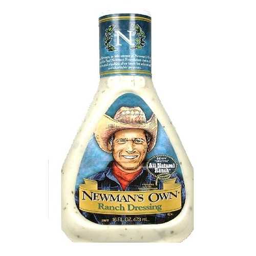 Newman's Own サラダドレッシング、ランチ、16 オンスボトル (6 個パック) Newman's Own Salad Dressing, Ranch, 16-Ounce Bottles (Pack of 6)