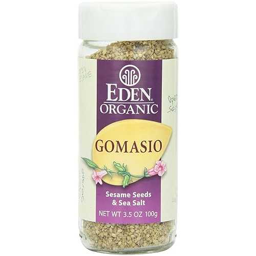 Eden オーガニック ゴマシオ、3.5 オンス (12 個パック) Eden Organic Gomasio, 3.5 Ounce (Pack of 12)