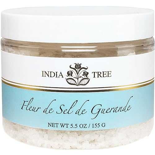 インディア ツリー フルール ド セル、5.5 オンス (2 個パック) India Tree Fleur de Sel, 5.5 oz (Pack of 2)