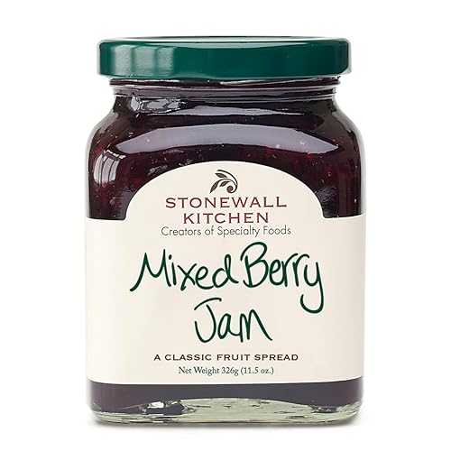 Stonewall Kitchen ミックスベリージャム、11.5オンス Stonewall Kitchen Mixed Berry Jam, 11.5 Ounces