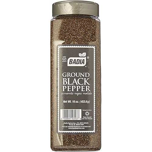 バディア ペッパー ブラック グラウンド 16 オンス 2 個パック Badia Pepper Black Ground 16 oz Pack of 2