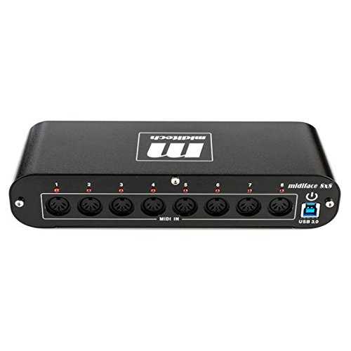 Miditech MIDIface 8x8 MIDI インターフェース Miditech MIDIface 8x8 MIDI Interface