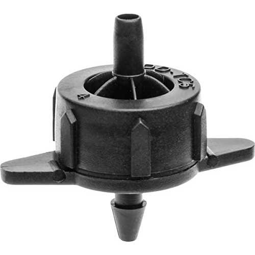 IrrigationKing RKPC4 Pressure Compensating Take Apart Dripper, 1 GPH, 4 LPH (Pack of 100) 25,178円