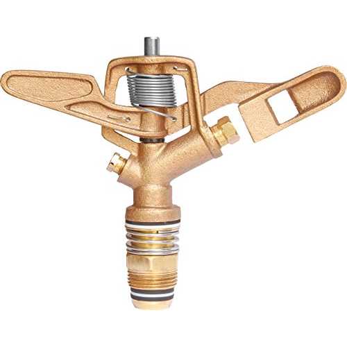 IrrigationKing RK-30HD 3/4\" Heavy Duty Brass Sprinkler 27° - 11/64\" x 1/8\", Metal