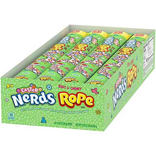 Nerds Nerds ロープ イースター キャンディ 24 個 Nerds Nerds Rope Easter Candy, 24 Count