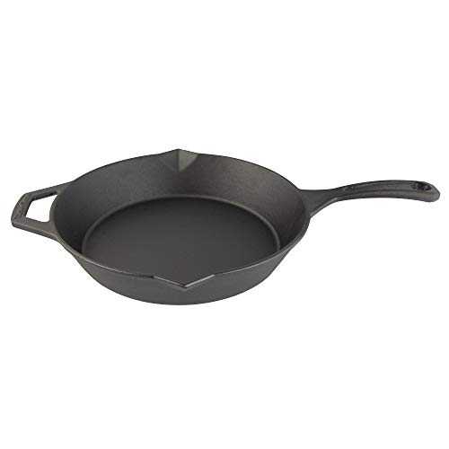 Taste of Home 10インチ 味付け済み鋳鉄スキレット Range Kleen Taste of Home 10-inch Pre-Seasoned Cast Iron Skillet