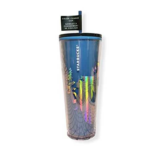 スターバックス 2021 クリスマス ホリデー サイレン マーメイド ブルー カラーチェンジ タンブラー 24oz Starbucks 2021 Christmas Holiday Siren Mermaid Blue Color Change Tumbler 24oz