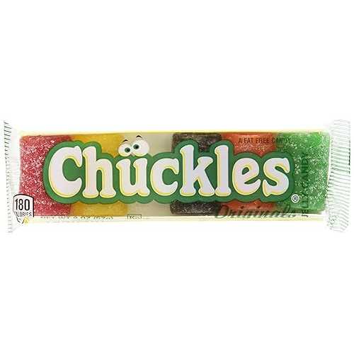 チャックルズゼリーキャンディ 24個入 Chuckles Jelly Candy, 24 Count
