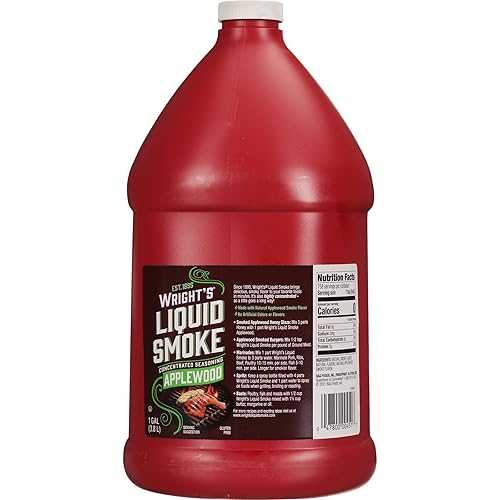 Wright's リキッドスモーク アップルウッド 1 ガロン Wright's Liquid Smoke Applewood 1 Gallon