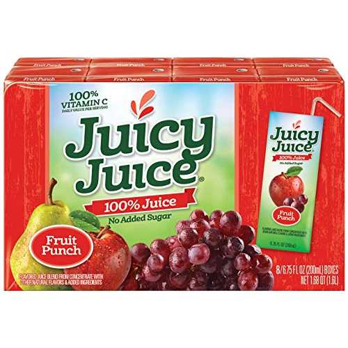 ジューシー ジュース フルーツ ポンチ シングルサーブ ボックス、54 液量オンス -- 1 ケースにつき 4 個。 Juicy Juice Fruit Punch Single Serve Box, 54 Fluid Ounce -- 4 per case. 13,428円