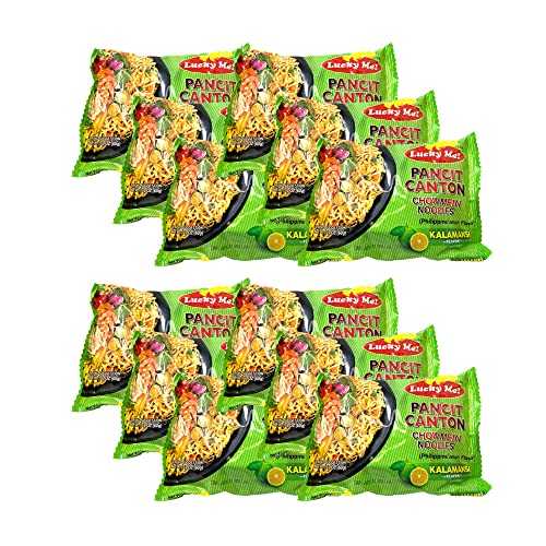 ラッキー ミー インスタント ヌードル パンシット カントン カラマンシ (30 個パック) Lucky Me! Lucky Me Instant Noodle Pancit Canton Kalamansi (Pack of 30)
