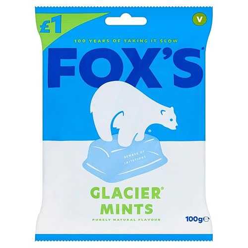Ewbob Foxs Glacier Mints - 100g - Pack of 6