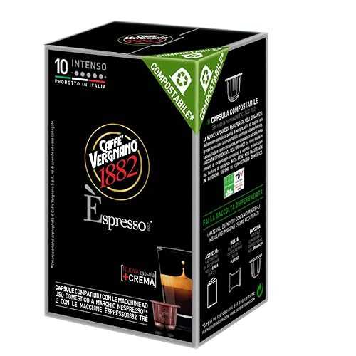 Caffe Vergnano ・・spresso Intenso Capsules 3 Boxes / Medium Roast Caffe\u0027 Vergnano 1882 Caffe Vergnano spresso Intenso Capsules 3 Boxes / Medium Roast
