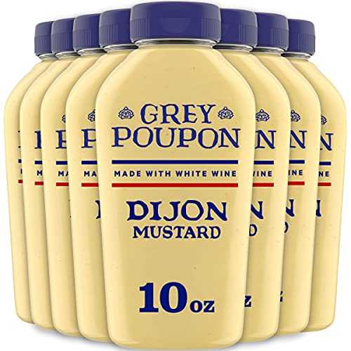 Grey Poupon Dijon Mustard, 8 コンピュータ断層撮影法 Pack, 10 薬局衡オンス Bottles