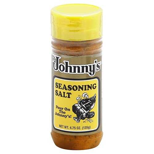 Johnny's シーズニング ソルト 4.75 オンス パック、6 個、(6 個パック) Johnny's Seasoning Salt 4.75 Ounces Pack of, 6 Count, (Pack of 6)
