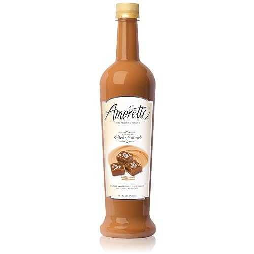 アモレッティ プレミアム クレマ ディ チャイ ティー シロップ、25.4 液量オンス Amoretti Premium Crema Di Chai Tea Syrup, 25.4 fluid Ounce