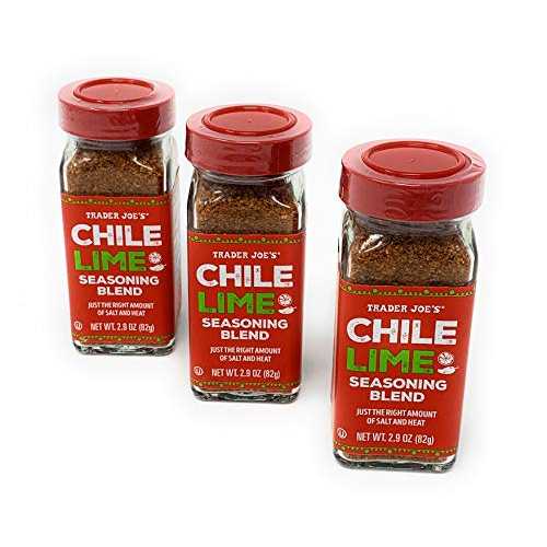 トレーダージョーズ チリライムシーズニングブレンド、2.9オンス、3個パック Trader Joe's Chile Lime Seasoning Blend, 2.9 oz, Pack of 3