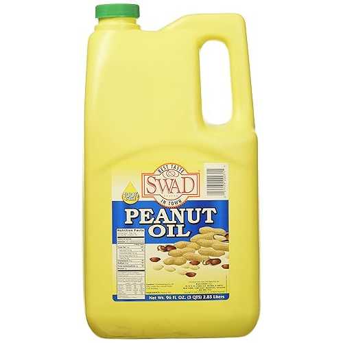 グレート バザール スワッド ピーナッツ オイル、96 オンス Great Bazaar Swad Peanut Oil, 96 Ounce