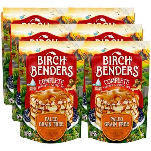 Birch Benders Paleo Pancake And Waffle Mix 12 oz (Pack of 6)